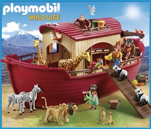 Figuras Para Armar Playmobil Wild Life Arca De No 3 Cantidad de