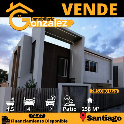 Vendo Amplias Casas En Santiago