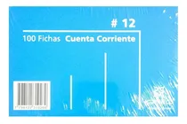 Comprar Fichas Cuenta Corriente Numero 12 100 Fichas Marca Igneo