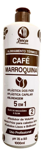 Ativo Progressiva Plástica Dos Fios Coffe Café Marroquina 1l