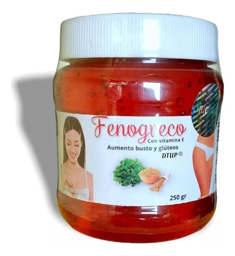  Gel Fenogreco Premium Concentrado Natural Busto e Gluteos