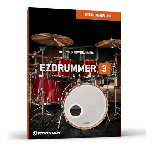 Software - Ez Drummer 3 - Windows O Mac - Plugin