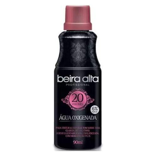 Kit 12 Águas Oxigenada Black 20 Volumes 90ml - Beira Alta