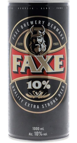 Cerveza Faxe Royal 10 % - 1  Litro