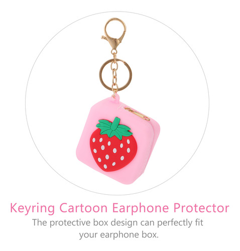 2 Adorables Auriculares Con Forma De Bolsa De Almacenamiento