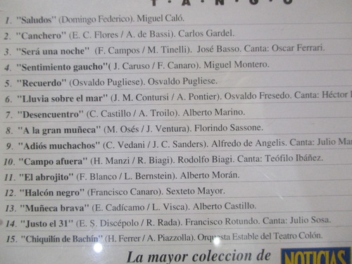 Los Clásicos Argentinos - 4 Osvaldo Pugliese: Bien Milonga