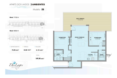 Venta Depto 3 Amb Pozo Dos Lagos Villas Y Marinas Vista Al Lago 139m2 Epulafquen Villa La Angostura