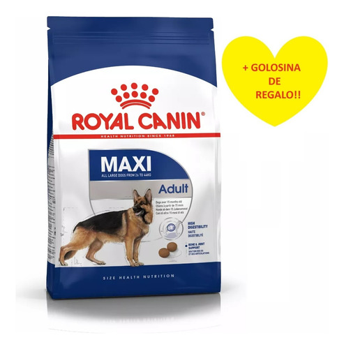 Royal Canin Perro Grande Maxi Adulto 15k + Regalo!!