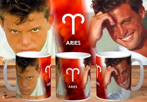 Taza - Tazón De Ceramica Luis Miguel Aries 4k Art