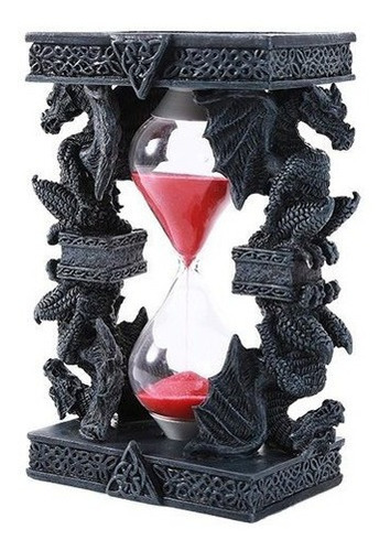 Mitica Fantasia Guardian Piedra Dragon Sandtimer Reloj De Ar