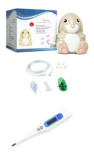 Nebulizador Pediatrico Conejo Conejito ® Envío + Termometro