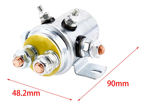 Interruptor Relé Solenoide 3 Terminal Cabrestante Contactor