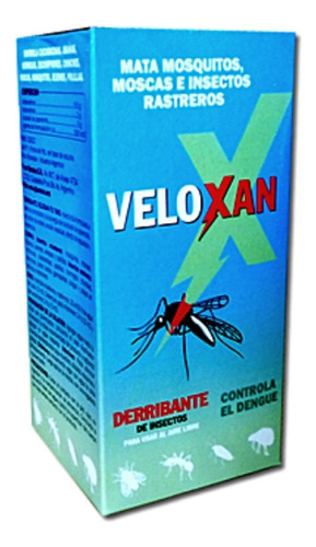 Insecticida Derribante Veloxan Fly Ras Glacoxan 60cc