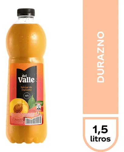 Jugo Néctar De Durazno Del Valle 1.5 Litros Sin Preservantes