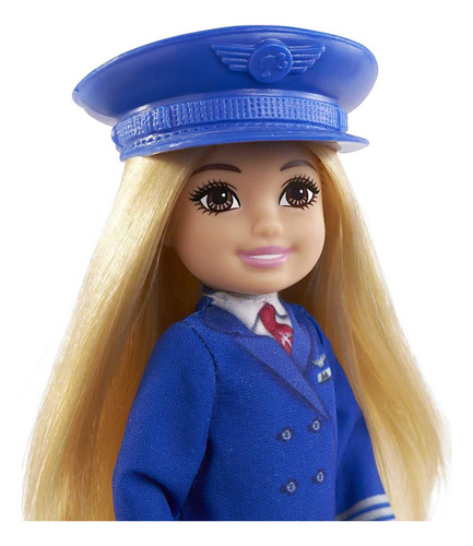 Barbie Chelsea Can Be Playset Con Muñeca Rubia Chelsea Pilot