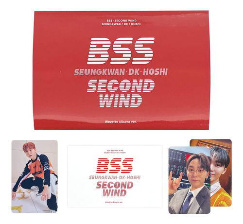 Álbum Individual Seventeen Second Wind Con Extras Incluido