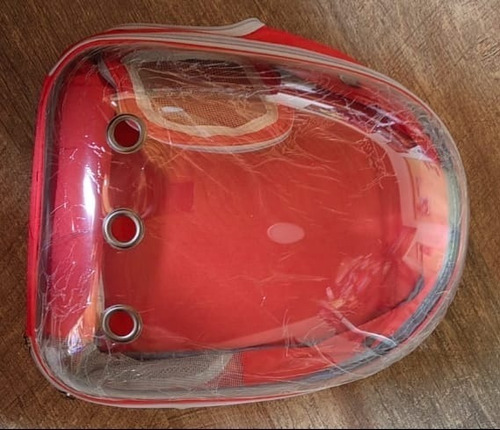 Maleta Tipo Morral Transparente Gatos Y Perros Raza Pequeña