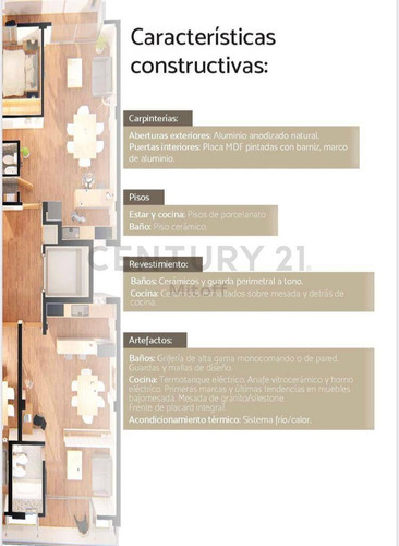 Imagen 14 de 15 de Departamento A Estrenar De 1 Dormitorio En Venta En La Plata