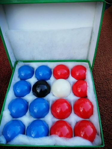 Bolas De Pool O Billar En Caja.