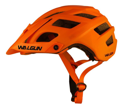 Gorra De Seguridad Para Cascos De Bicicleta De Montaña Walgu Color Naranja Talla L (58-61cm)