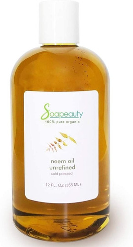 Virgenes De Neem Aceite Sin Refinar 100% Puro Prensado En F