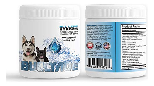 Suplemento De Perro Natural De Toros Con 18 Vitaminas 6btxj