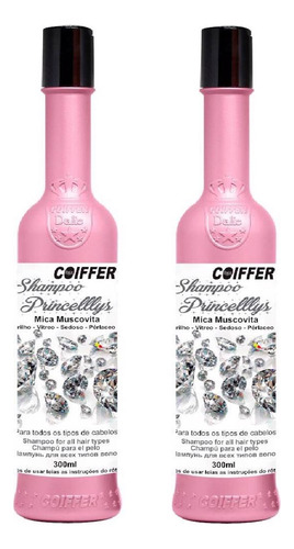 Kit 2 Coiffer Shampoo Principellys Hidratação Brilho Intenso