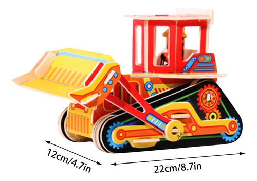 Rompecabezas De Madera Para Ensamblar Coches 3d Para Educaci