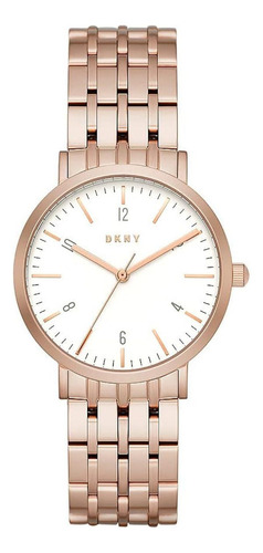 Reloj Casual De Acero Inoxidable De Cuarzo Dkny Para Mujer,