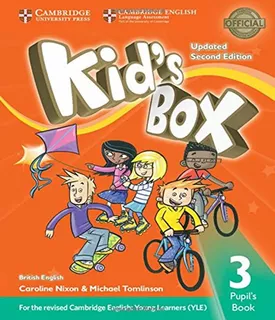 KIDS BOX 3 PUPILS BOOK UPDATED 2ED, de a cambridge. Editora CAMBRIDGE, capa mole em inglês