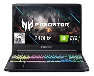 Laptop Para Juegos Acer Predator Helios 300, Intel I7-10750h