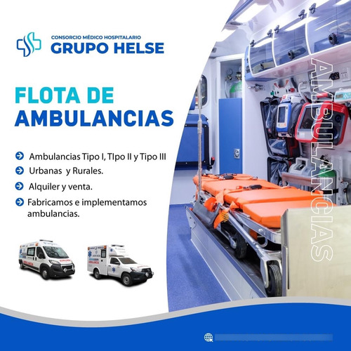 Ambulancia Rural Toyota Hilux 4x4 Turbo Diesel Año 2024