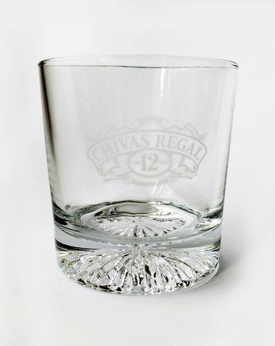 Vaso De Cristal Chivas Regal Whisky 12 Aged Years, Colección