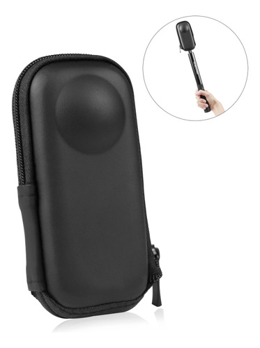 Funda Portátil Negra Para Cámara Insta360 X3/one X2