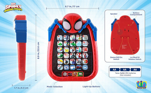 Ekids Spidey And His Amazing Friends - Tableta Infantil Para