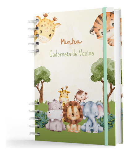 Caderneta De Vacinação Menino - Versão Atualizada - Safari Cor NA