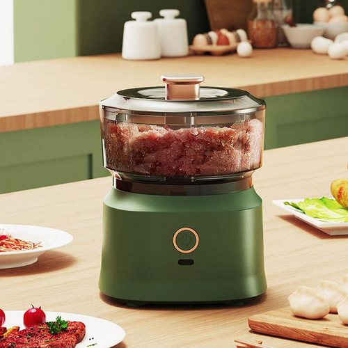 Chili Pepper Shredder Electric Garlic Chopper 350ml Verde