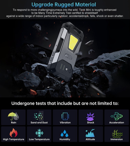 Unihertz 8849 Tank Mini Unihertz Rugged Smartphone 16gb