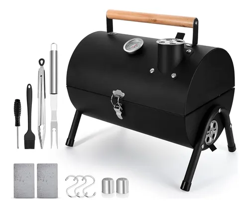 Leonyo Mini Parrilla De Carbón Portátil Para Barbacoa