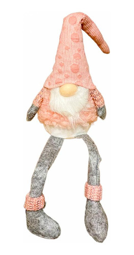 Papai Noel Escandinavo Rosa Perna Mole