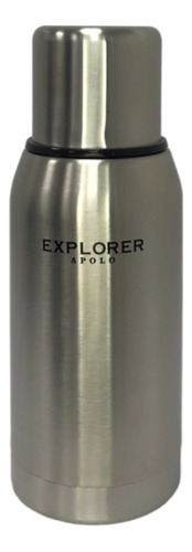 Termo Pico Cebador 750ml Explorer Apolo Acero 24hs Plata Csi