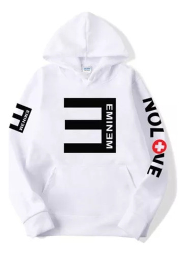 Sudadera Eminem, Unisex Con Capucha Y Cangurera 02