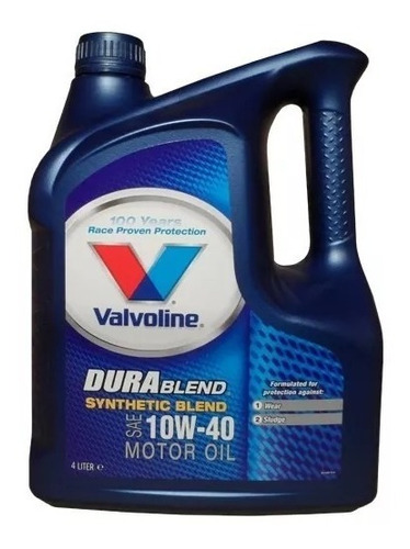 Aceite Valvoline Durablend 10w40 Semi-sintetico X3.78l