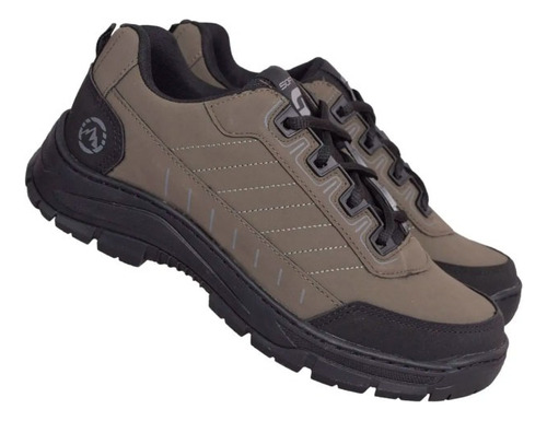 Zapatillas Trekking Cosidos Hombre Soft Lennox 877 - Gamati
