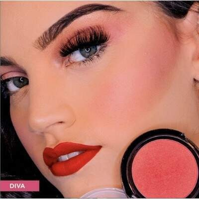 Imagem 2 de 3 de Blush Toque Aveludado Face Beautiful - Diva