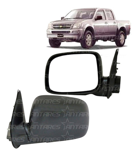 Espejo Izquierdo Manual Chevrolet Luv Dmax  2004 2014