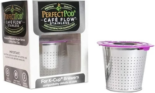 Capsulas Cafe K Cups Filtro Reusable Keurig 1.0 Y 2.0 Acero