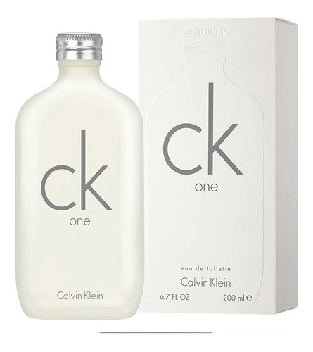 Perfume Unisex Calvin Klein Ck One Edt 200ml Nuevo Original