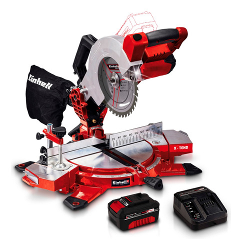 Sierra Circular Ingletadora 210mm Einhell + Bateria 18v 4amp