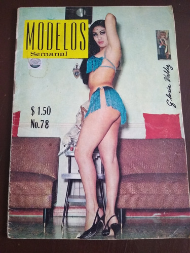 Gloria Valdez En Portada De Revista Modelos Semanal Año-1967